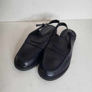 Sincerely Jules Black Leather Loafers